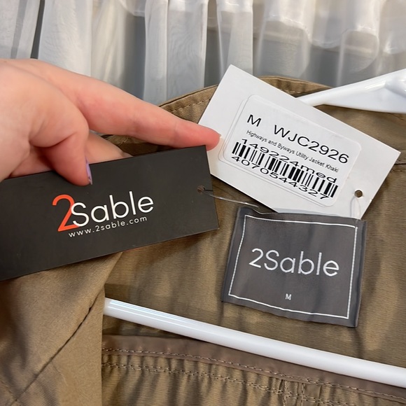 Khaki utility jacket from Pink Lily boutique - Picture 3 of 5